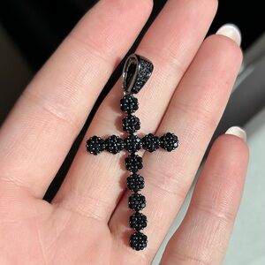 Black Cross Pendant
